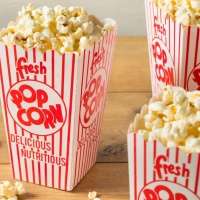 Geriffelte Popcornbox