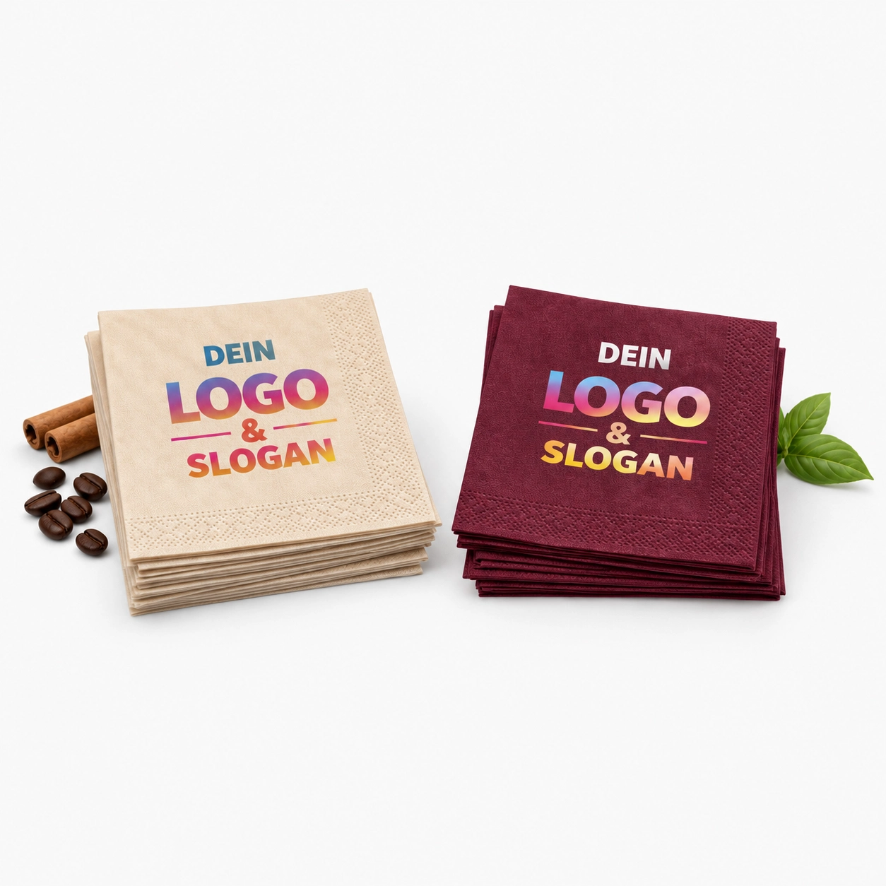 Logodruck Cocktailservietten
