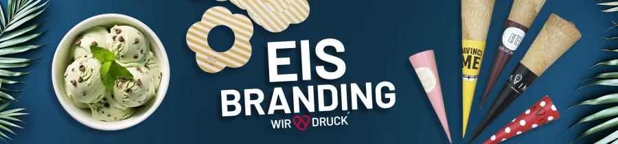 Eisprodukte bedrucken