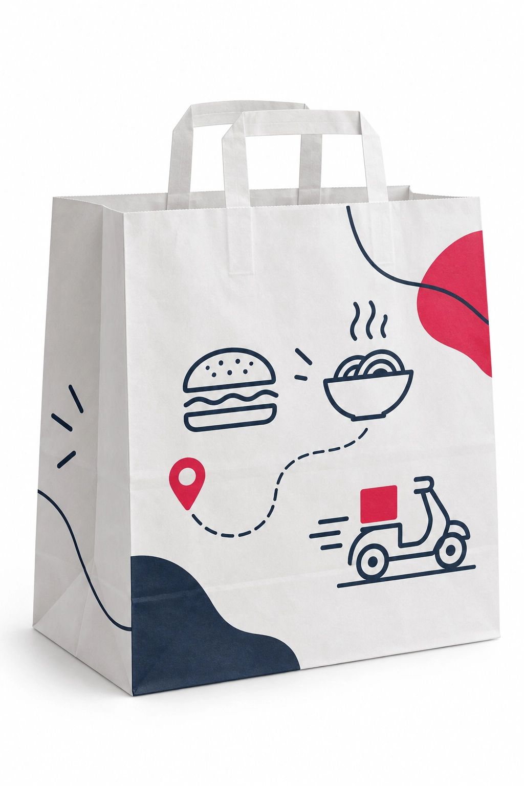 Lieferdienst Tasche drucken