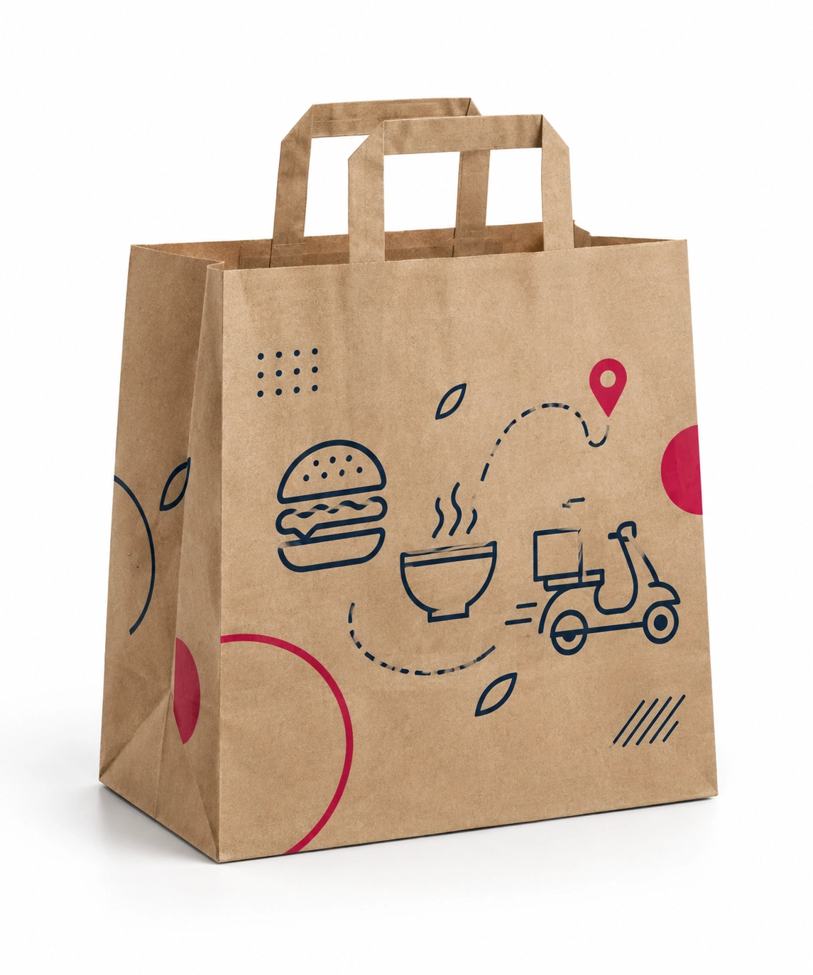 Takeaway Tasche bedrucken